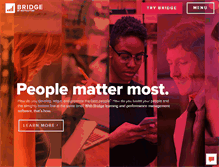 Tablet Screenshot of getbridge.com